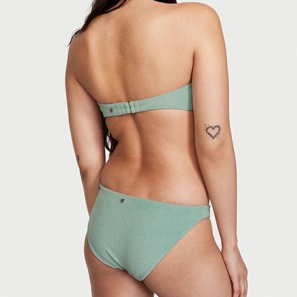 Victorias Secret Set Wicked Push Up without padding terry Bikini Top & Bottoms - Picture 7 of 12